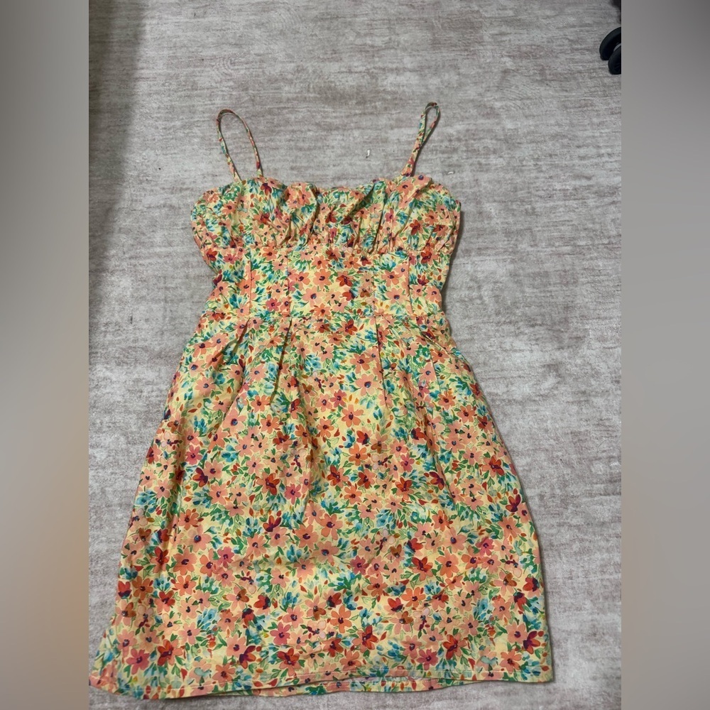 Lovers + Friends floral mini dress size xxs